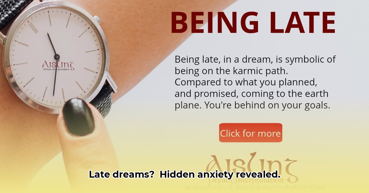 being-late-dream-meaning
